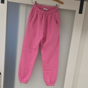TIC TOC Vibrant Pink Jogger Sweatpants!